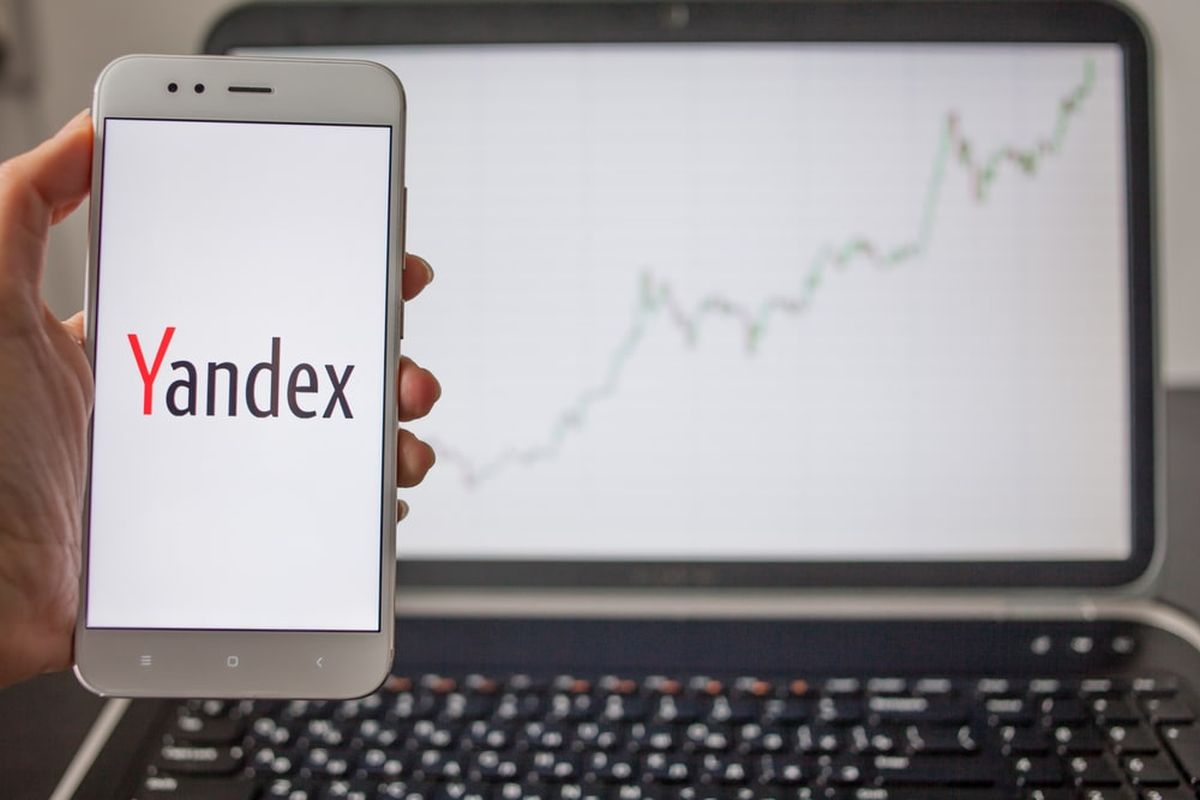 Yandex shares are growing