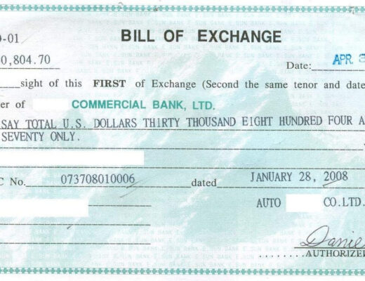 What is a bill of exchange