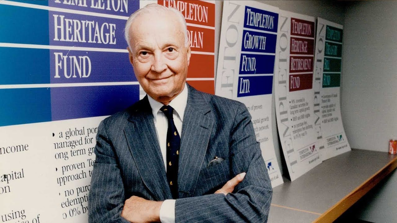 John Templeton investor