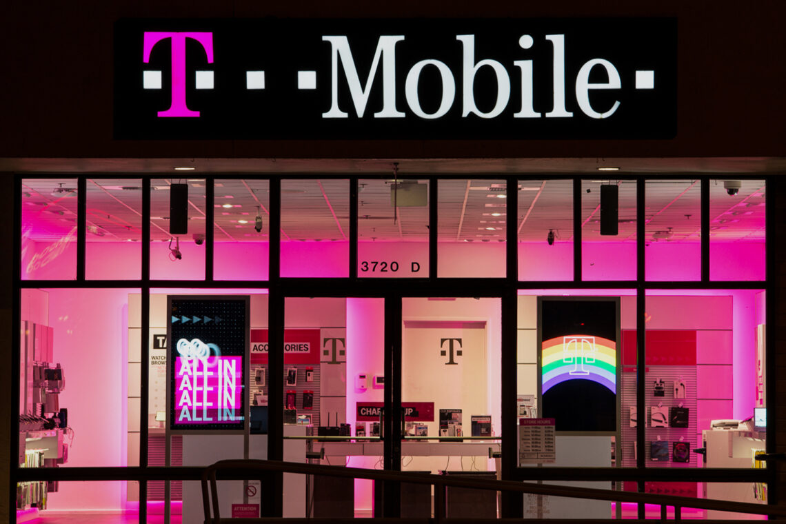 T-Mobile shares
