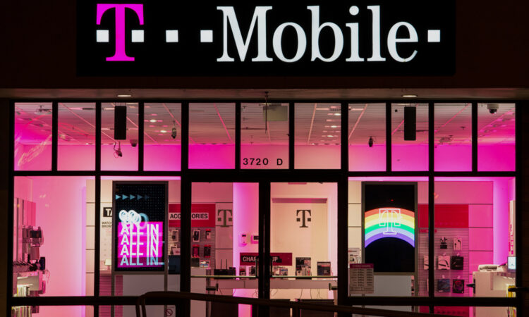 T-Mobile shares